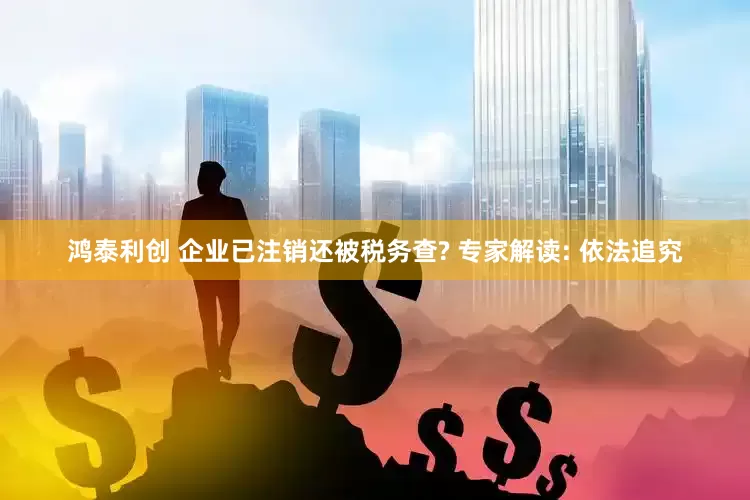 鸿泰利创 企业已注销还被税务查? 专家解读: 依法追究